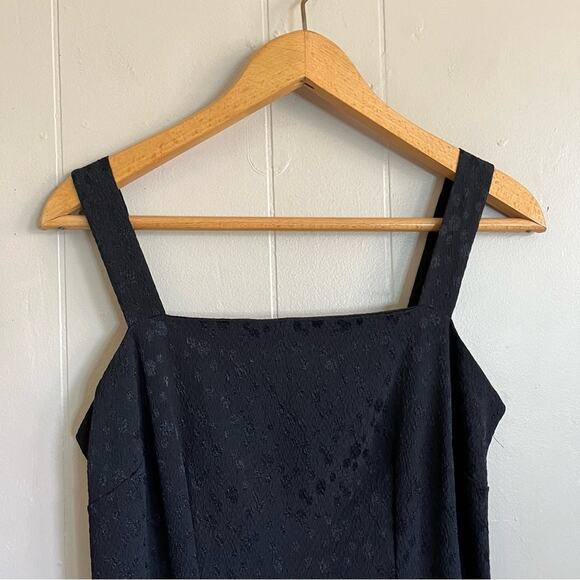 Vintage Black 90s Y2K Event Tank Dress Women’s Size 10P Whimsigoth Witchy - Picture 4 of 11